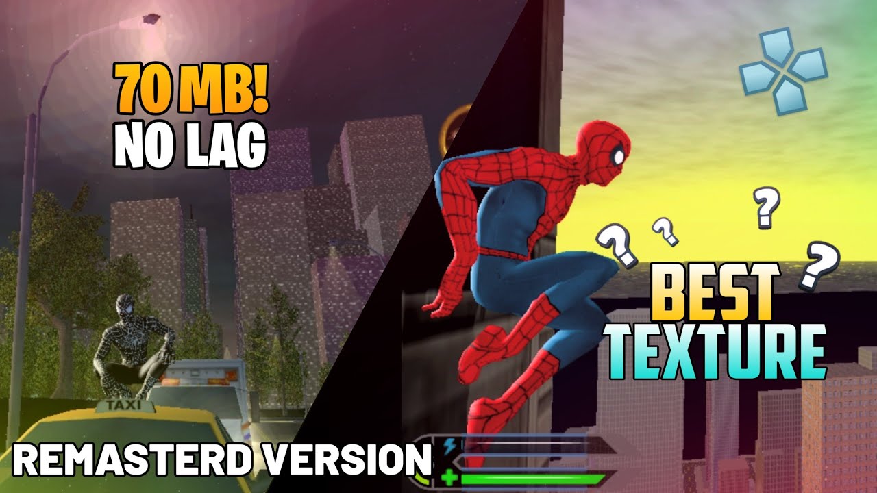 Игра Spiderman 3 для PSP || Ремастер, Лучший мод текстур!! 100% рабочий!! 2022