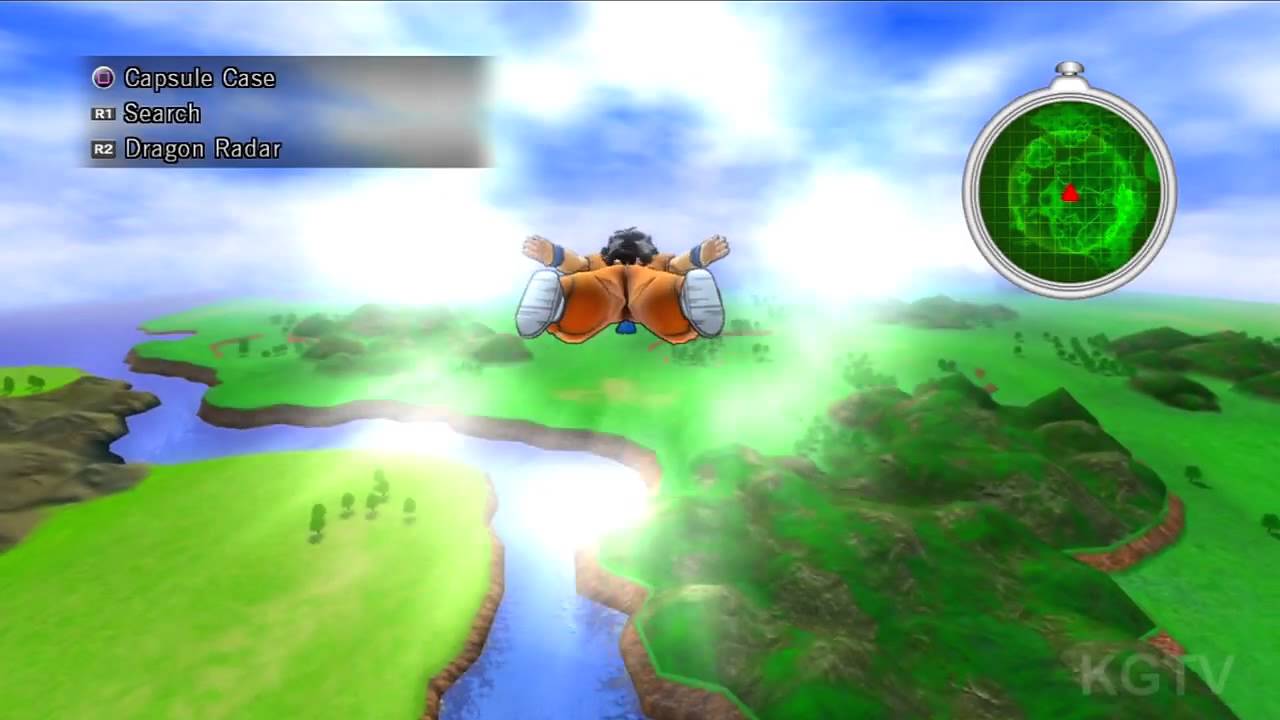 Dragon Ball Z Ultimate Tenkaichi Story Mode: Z Fighters Take On Saibamen