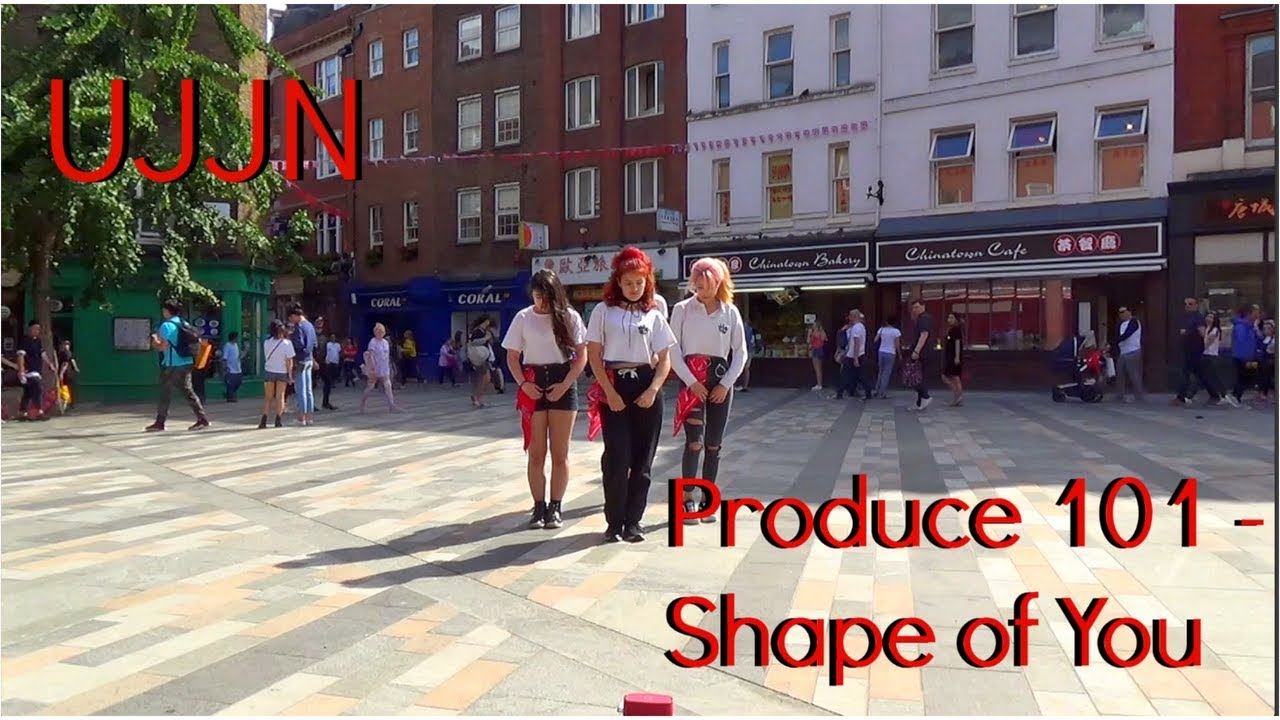[KPOP IN PUBLIC] PRODUCE101(프로듀스101) - Shape Of You Dance Cover [UJJN] IN LONDON