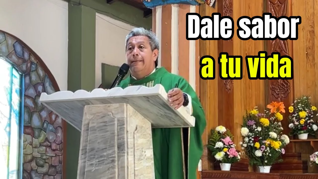 Darle sabor a la vida: Sean sal y luz del mundo | Homilía Padre Camacho