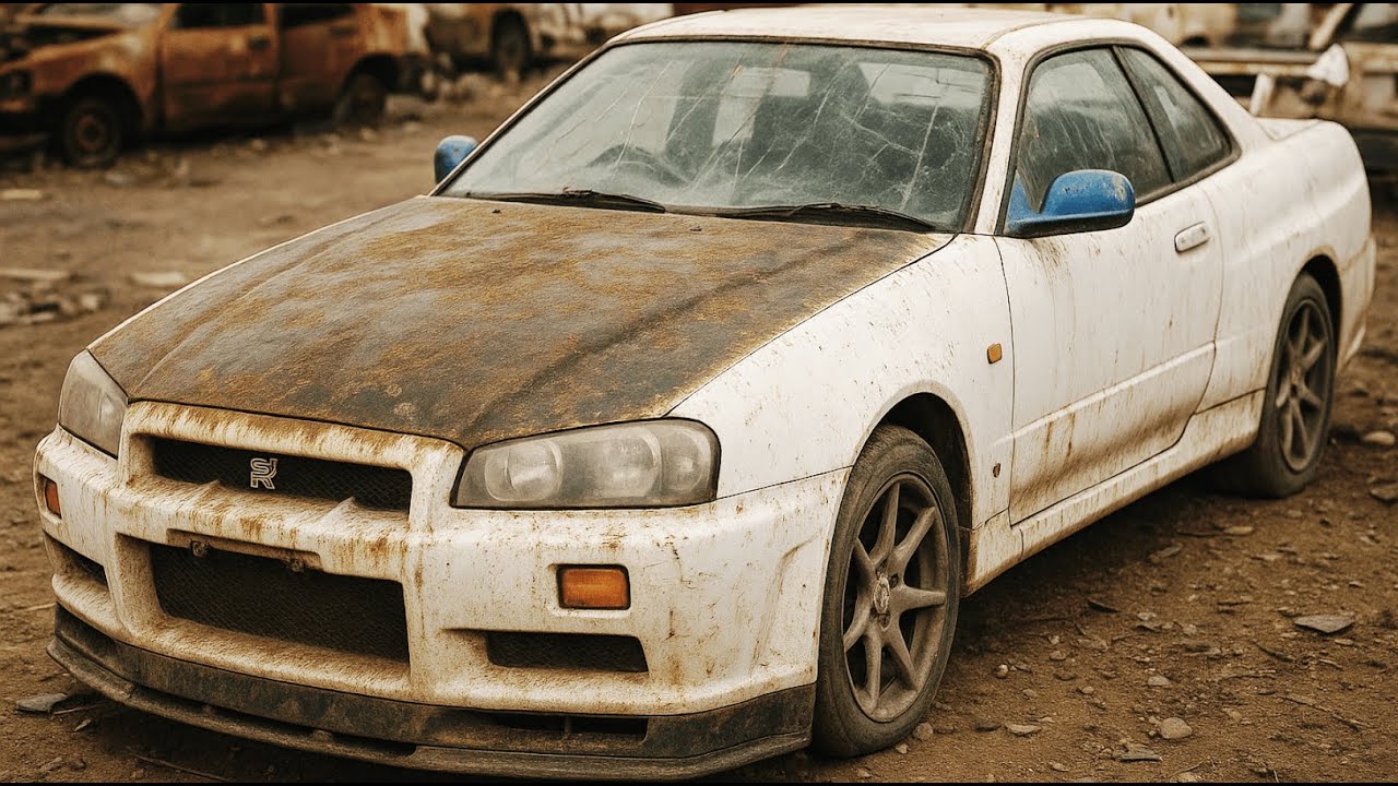 Abandoned Nissan GT-R R34 Restoration | Full JDM Exterior, Interior & Mechanical Rebuild