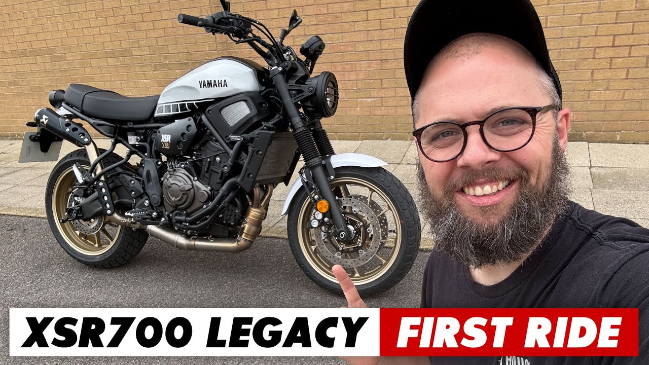 Первая поездка на Yamaha XSR700 Legacy 2024 года: чистое, простое удовольствие!