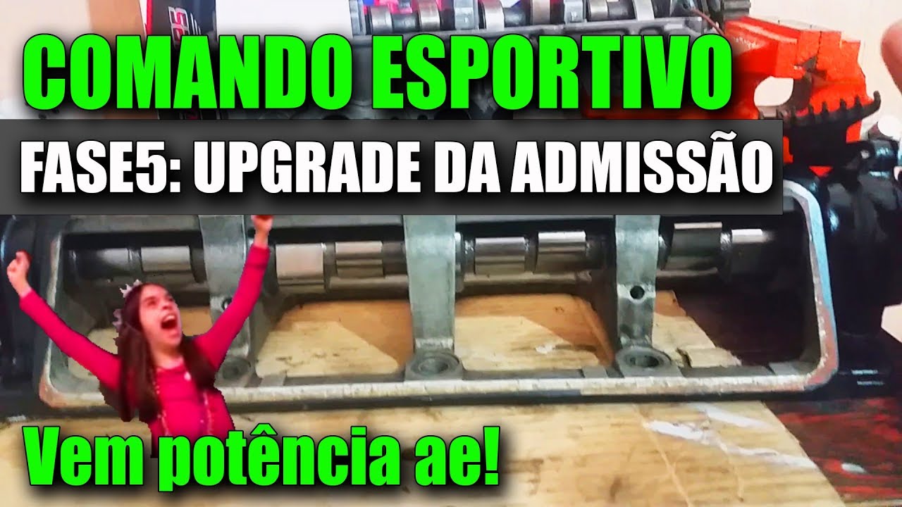 Fase 5: UP NA ADMISSÃO E COMANDO DE VÁLVULAS,  Fechando o motor e FAIL! 😭😭😭