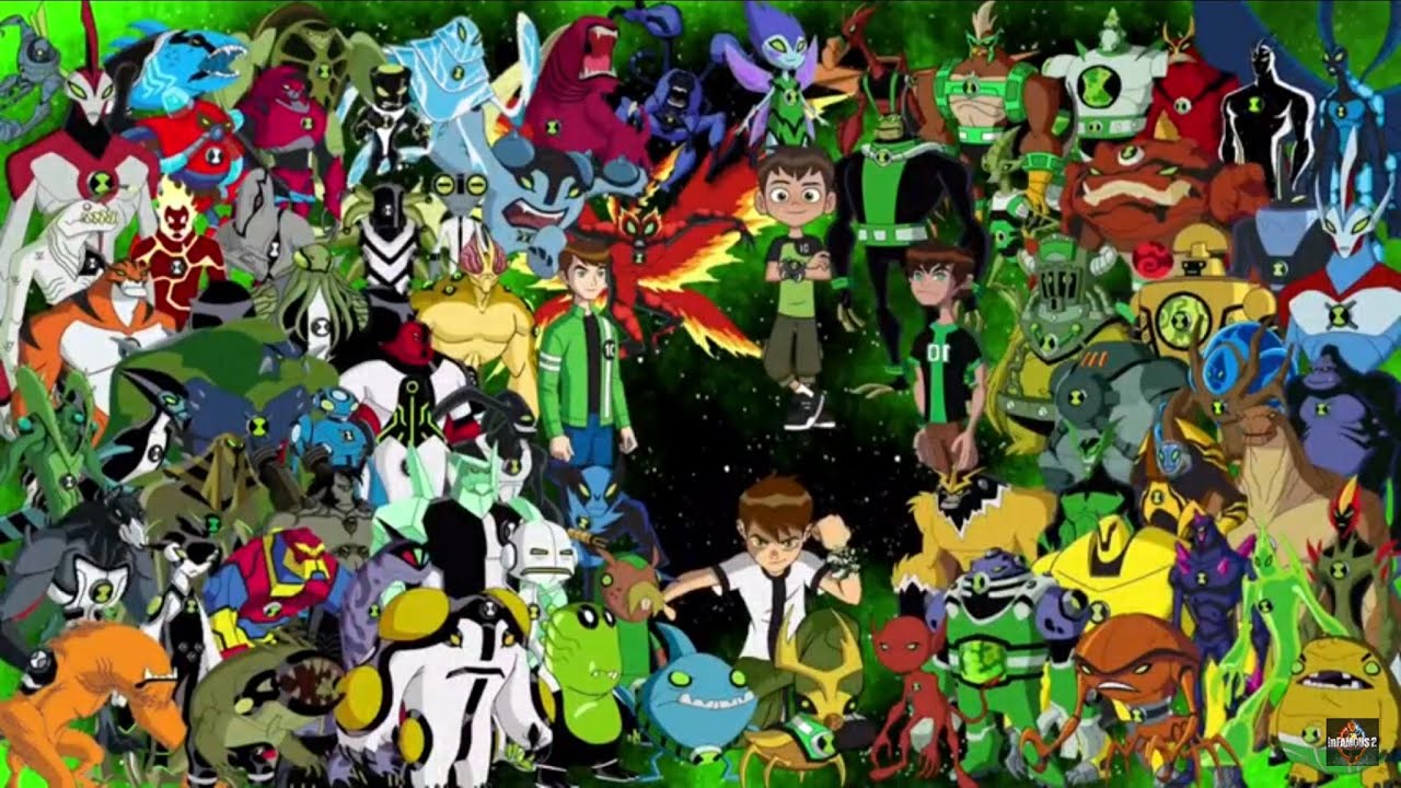 My absolute favorite Ben10 aliens. Names in the description (in case anyone doesn’t know them)