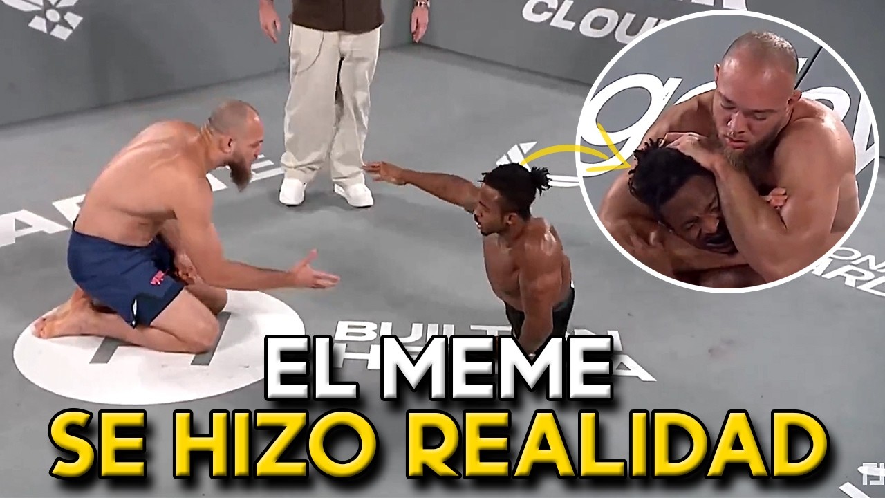 Esto fue DEMASIADO LEJOS... Peleador de UFC lucha con un atleta SIN PIERNAS (?)