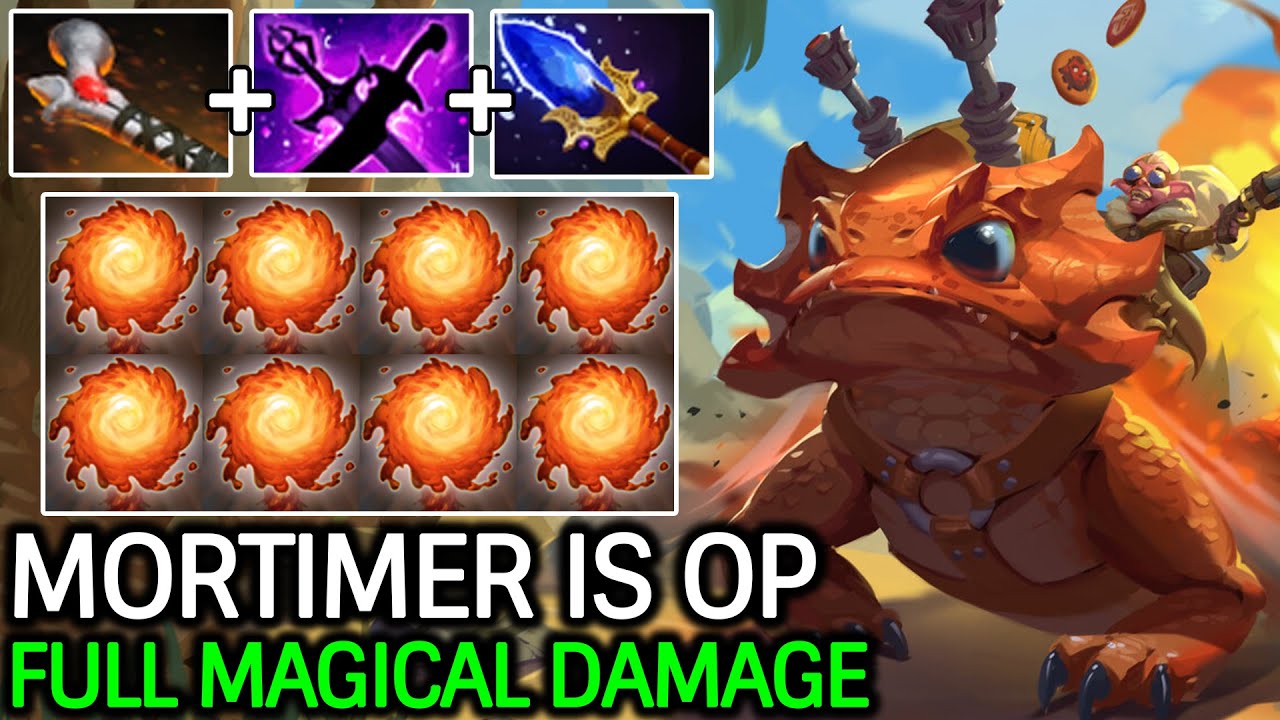 Snapfire Mid Atos Build &ndash; Nonstop Mortimer Spam Dota 2