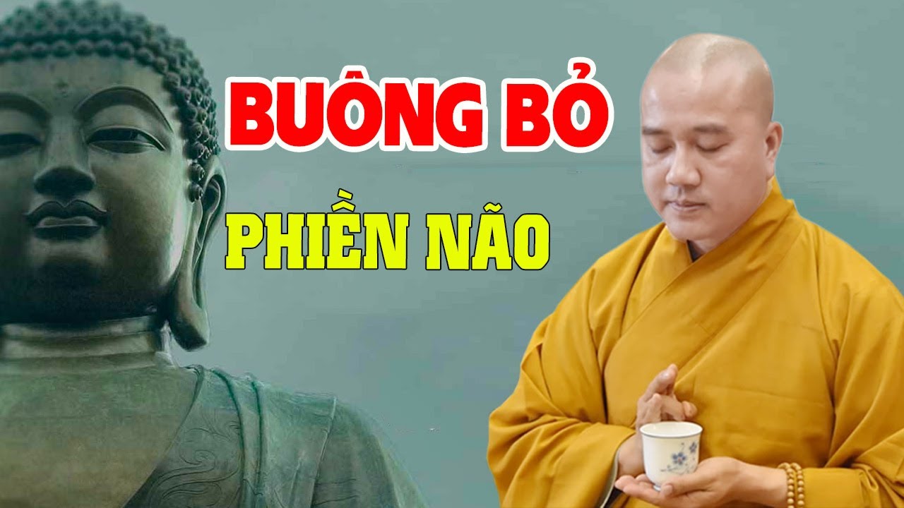 HỌC C&Aacute;CH BU&Ocirc;NG BỎ PHIỀN N&Atilde;O - Ph&aacute;p Thoại Thầy Th&iacute;ch Ph&aacute;p Ho&agrave;