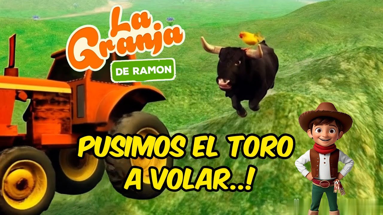 EL JUEGO DEL POLLITO y EL TRACTOR PERO DISPARATADO y ALOCADO😖THE GAME OF THE CHICK AND THE TRACTOR