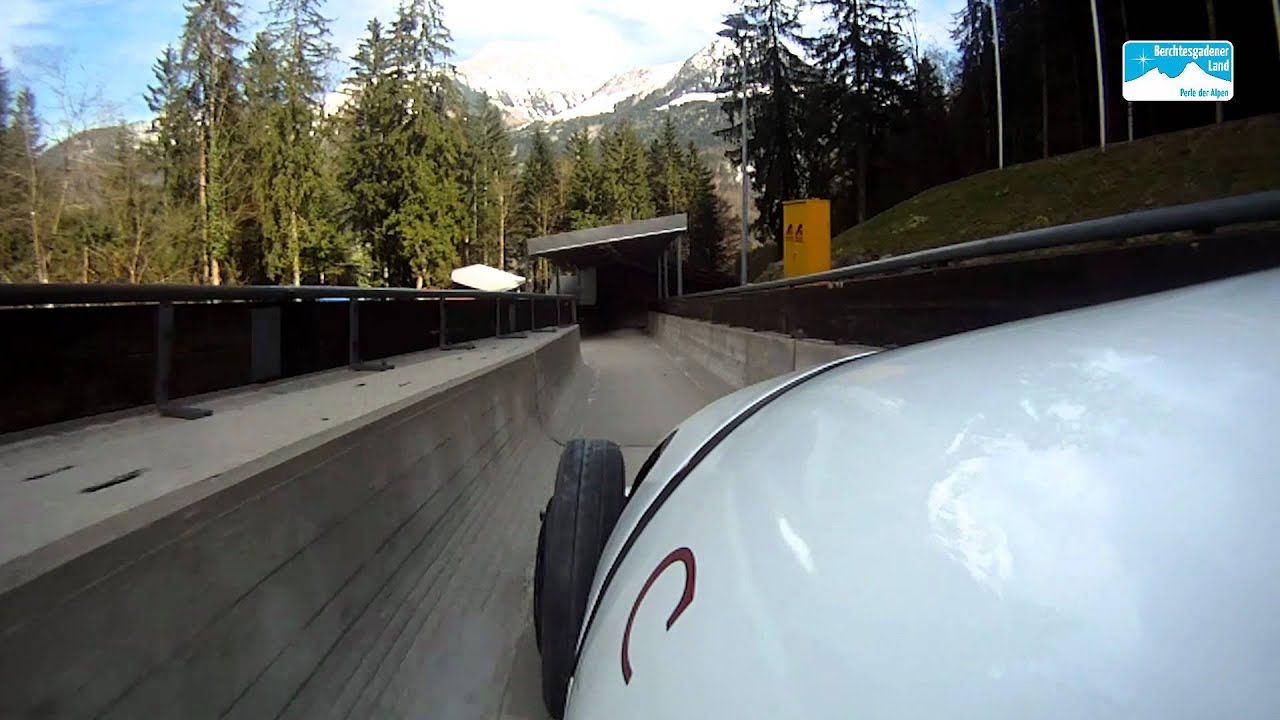Geschwindigkeit in Bayern: Sommerbob-Taxi am K&ouml;nigssee b. Berchtesgaden