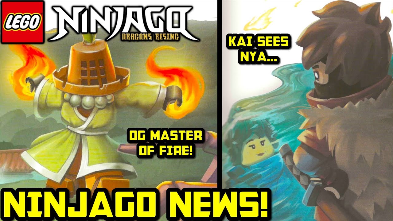 Good News, BAD News, and SO MUCH New Art! 🔥 Ninjago Dragons Rising and Ninjago Legends News Update!