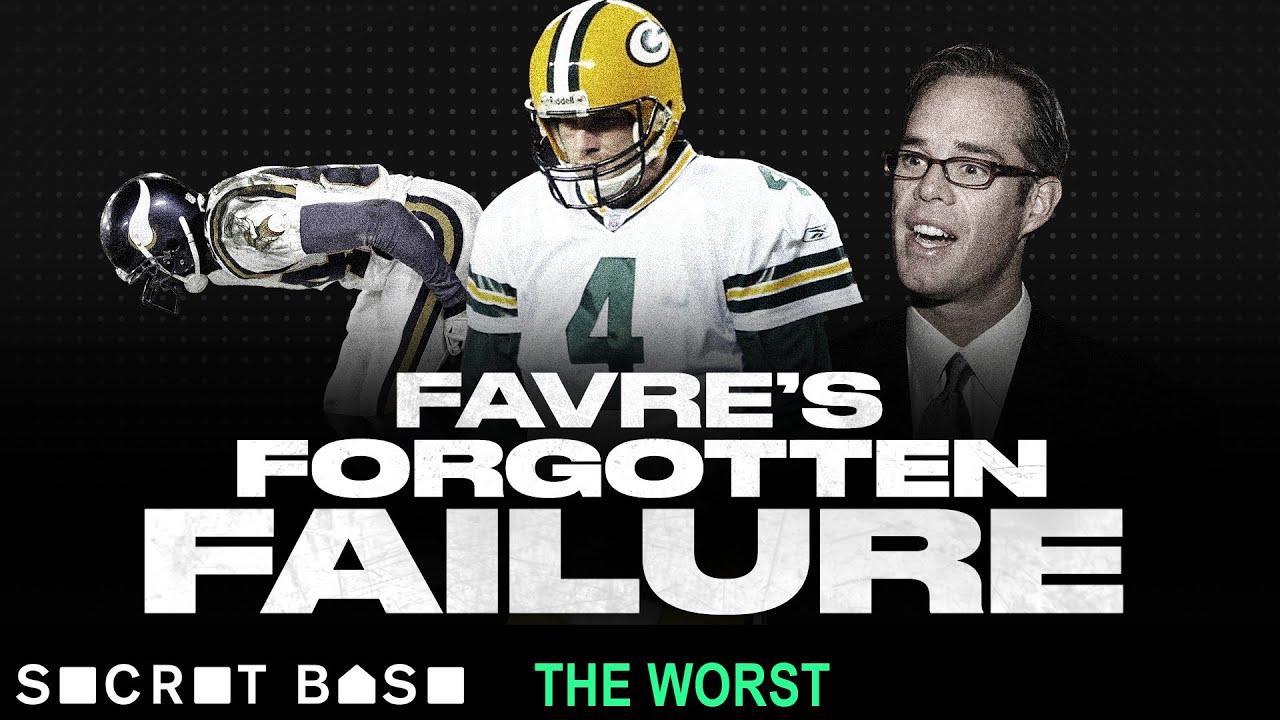 Randy Moss’ butt overshadowed Brett Favre’s worst playoff game