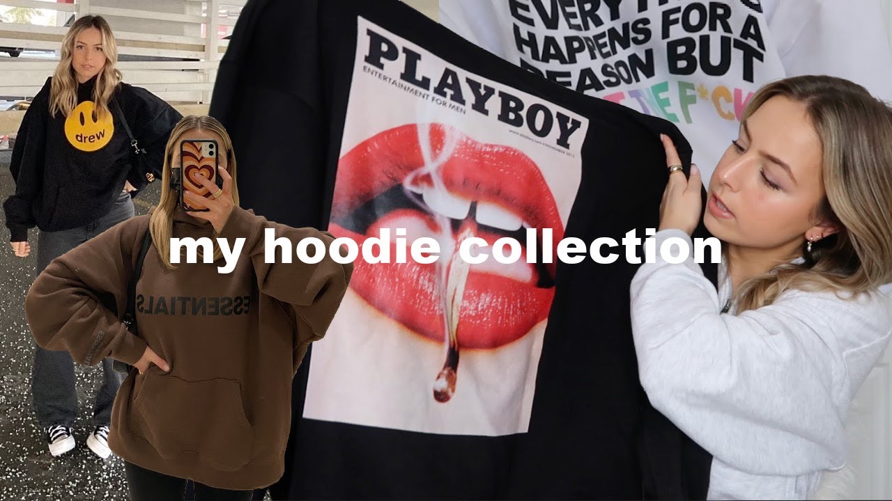 my hoodie collection 2021!