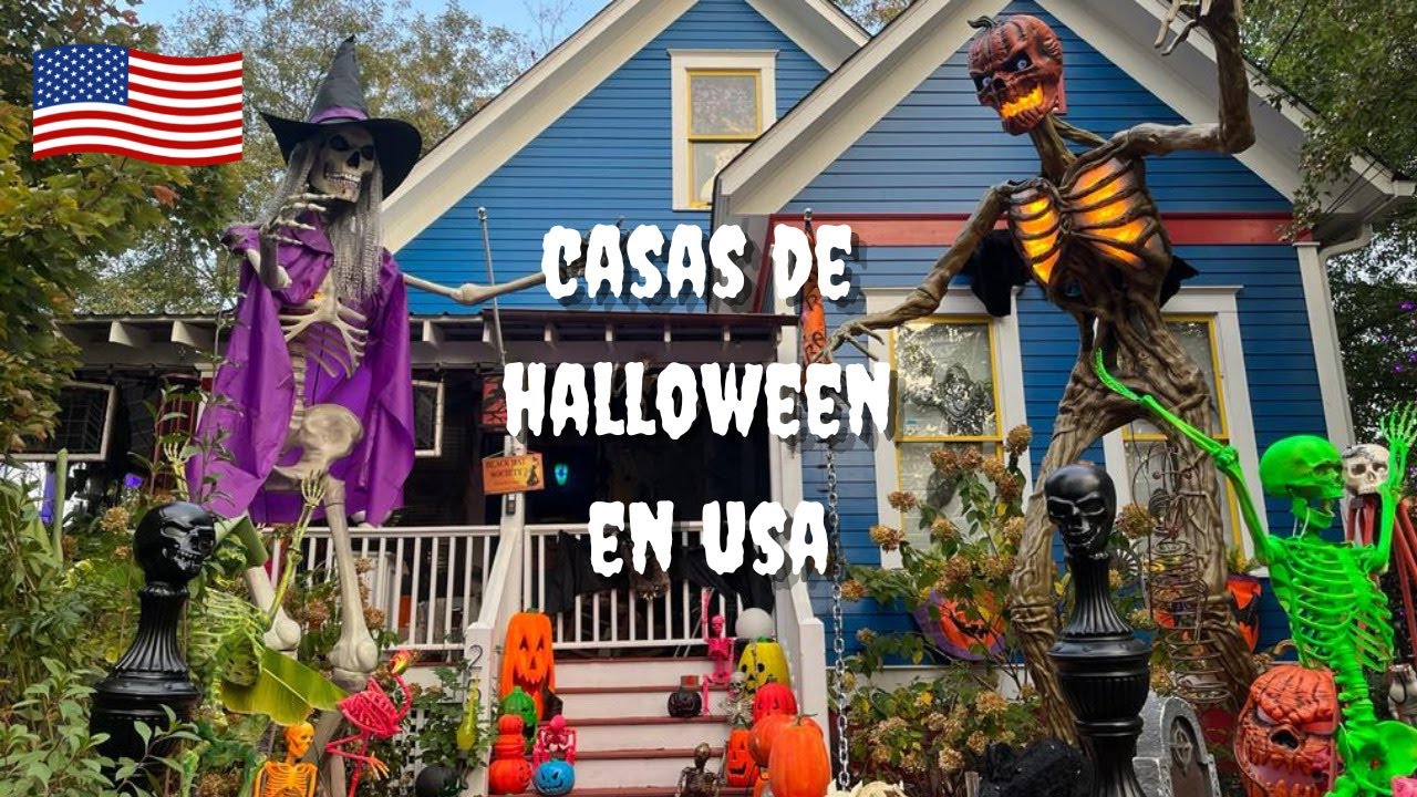 Las MEJORES CASAS de HALLOWEEN en ESTADOS UNIDOS 🎃