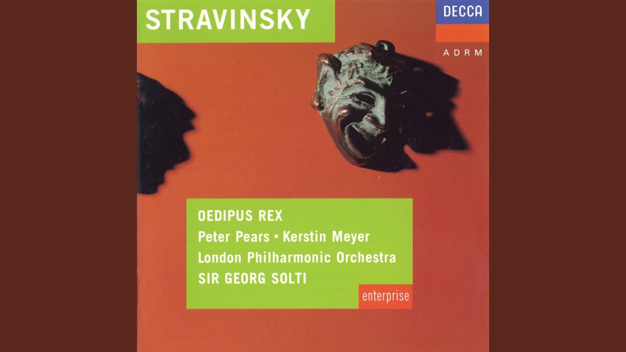 Stravinsky: Oedipus Rex - English narration - Actus primus: Dicere non possum, dicere non licet