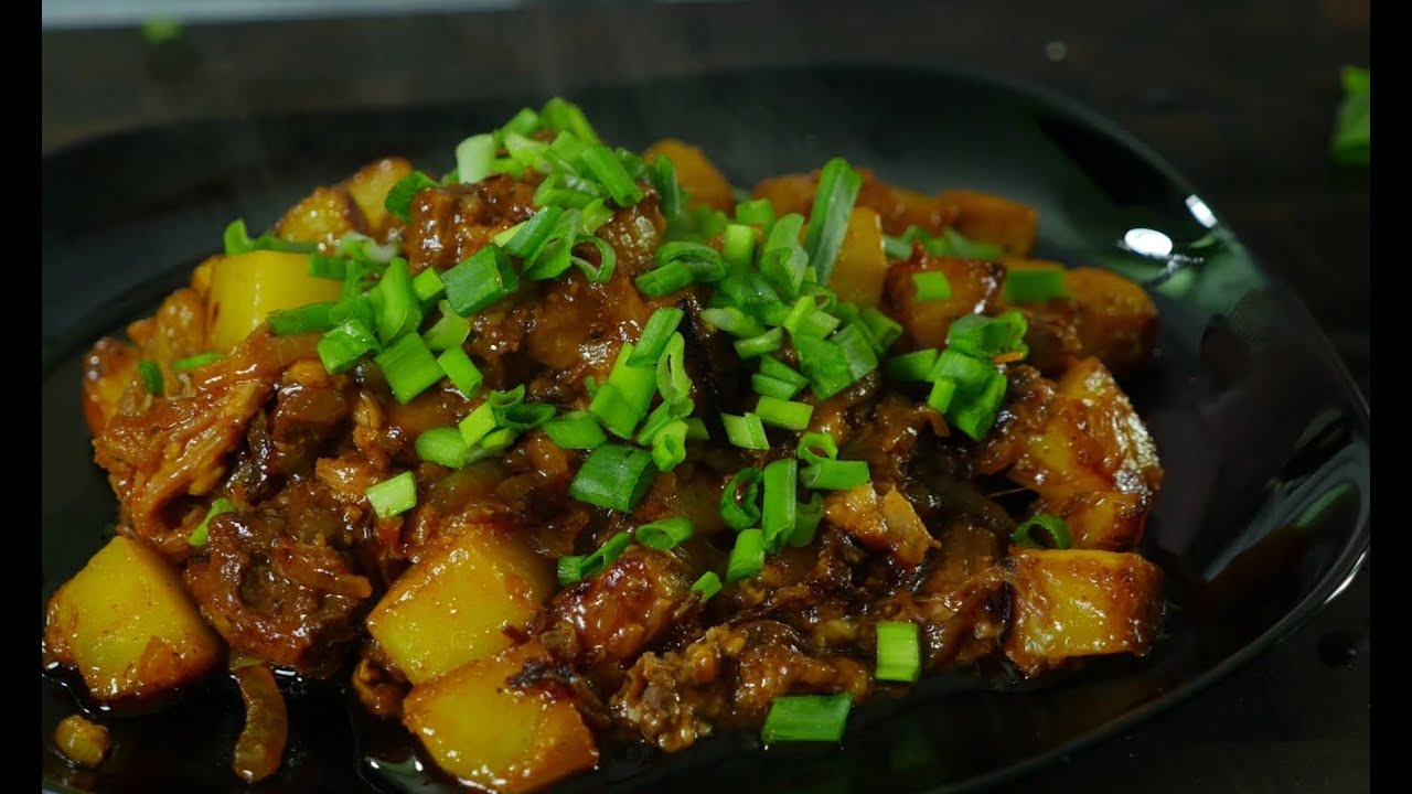 Картофан с тушняком (адовая бюджетная вкусняха!)