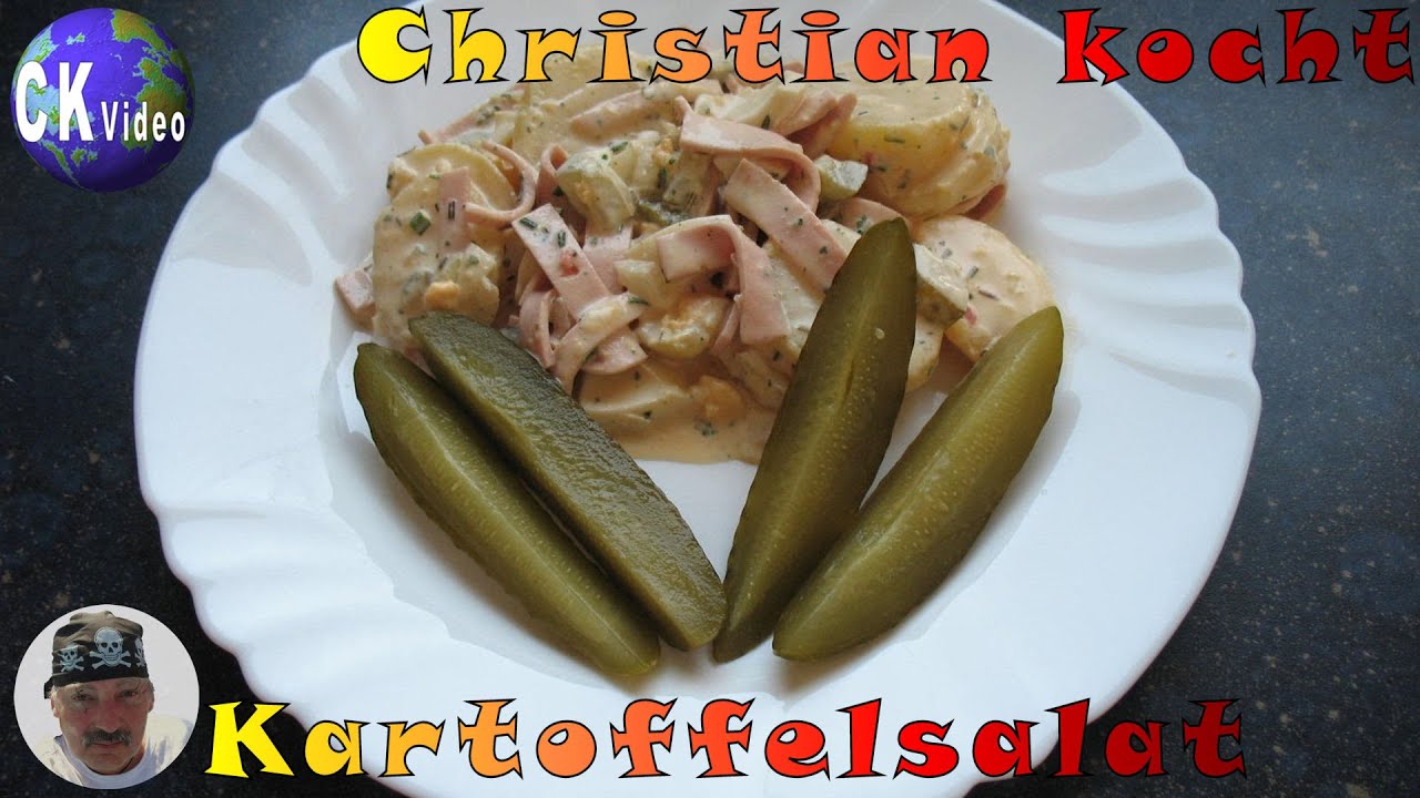 🍴Christian kocht🍴 Vlog #11 👍👍👍  Kartoffelsalat nach Großmutters Art 👍 👍 👍 einfach lecker!