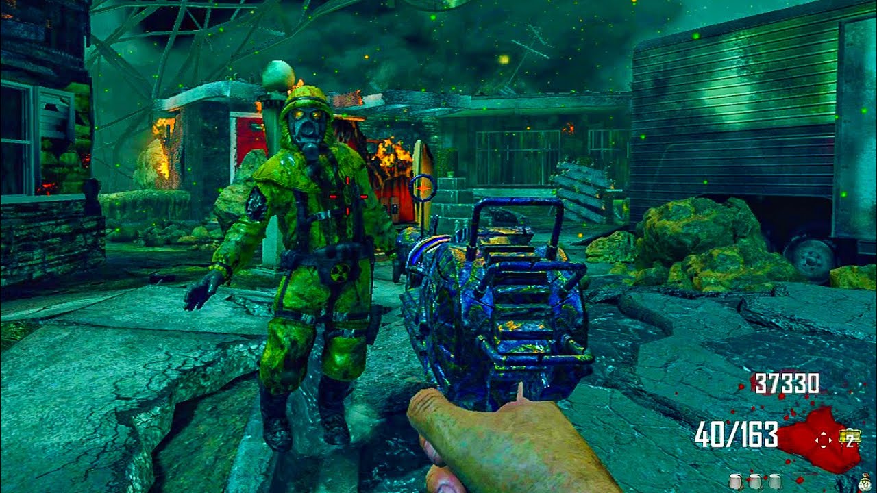 BLACK OPS 2 ZOMBIES: NUKETOWN GAMEPLAY! (NO COMMENTARY)