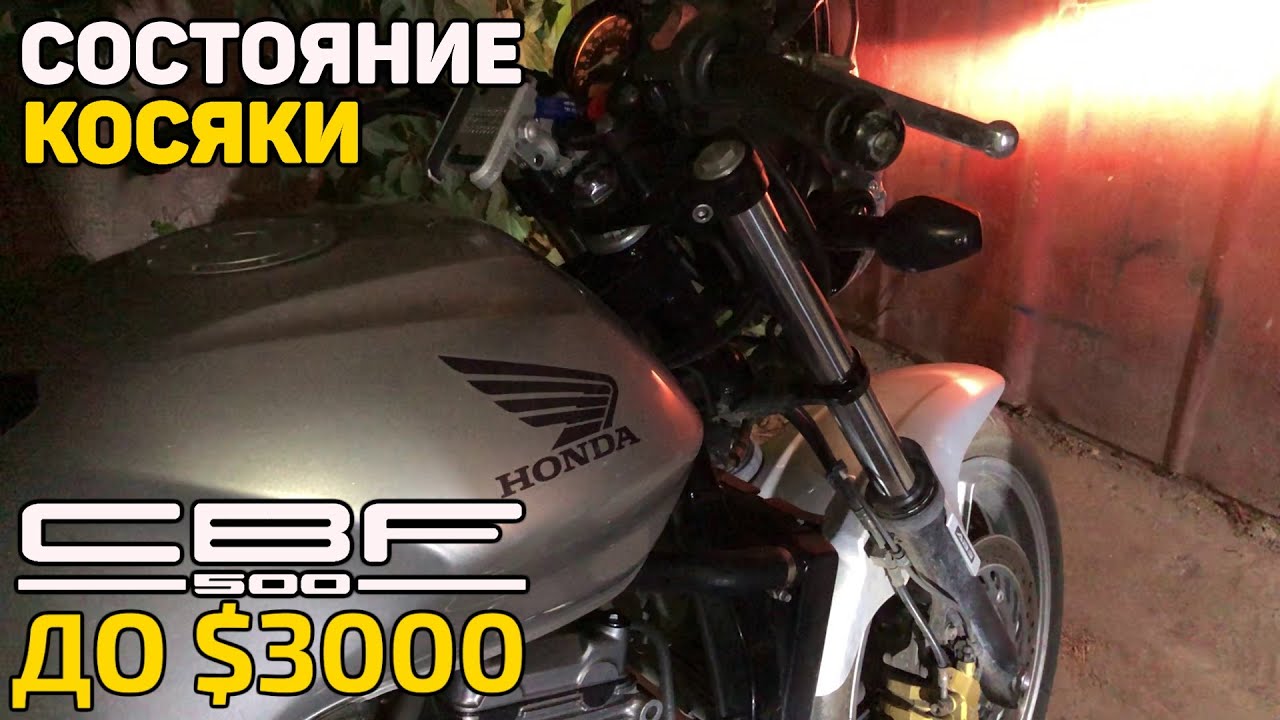 Honda CBF500 — осмотр, запуск двигателя, тест-райд / Мотоцикл до $3000