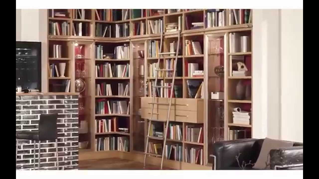 Library Ladders | High Quality German Rolling Library Ladders For Your Home Library