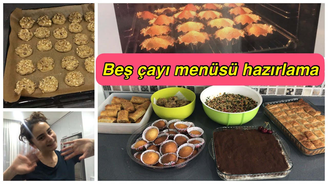 En güzel en kolay 5 çayı menüsü | Pastane kurabiyesi, kolay tiramisu, su böreği tadına börek ...