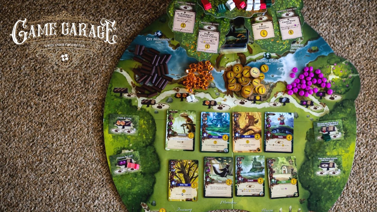Самая любимая настольная игра моей жены | Обзор Everdell