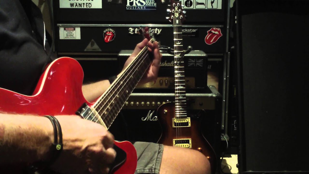 ARTIST Guitars Demo (Steam Roller Blues)