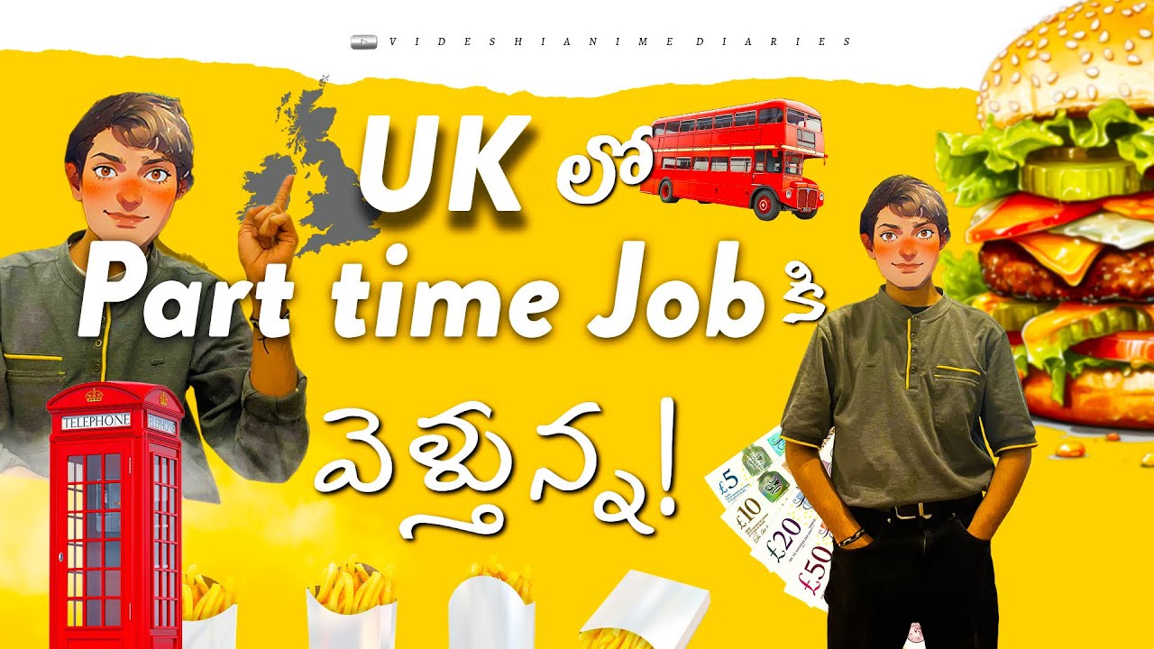 Latest Uk Telugu vlog | Student | 2025 | Part time Job ఇలా ఉంటది! Top Pick!