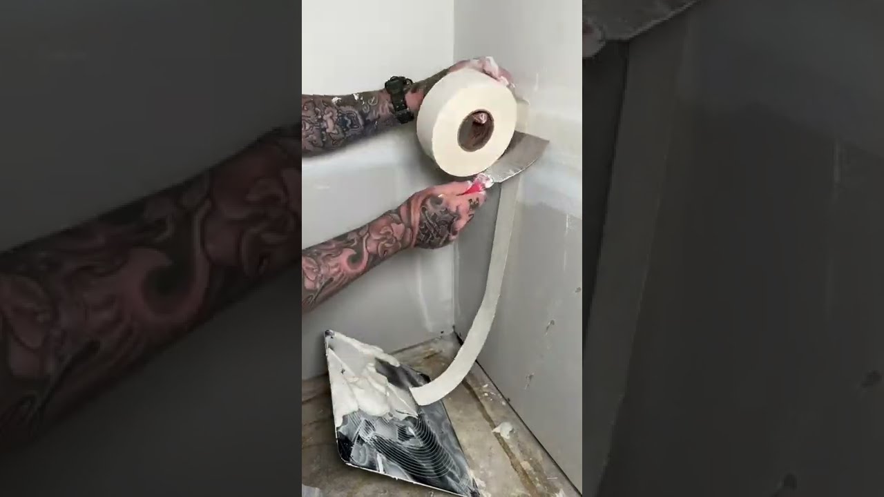 How to Hand Tape Inside Corners
