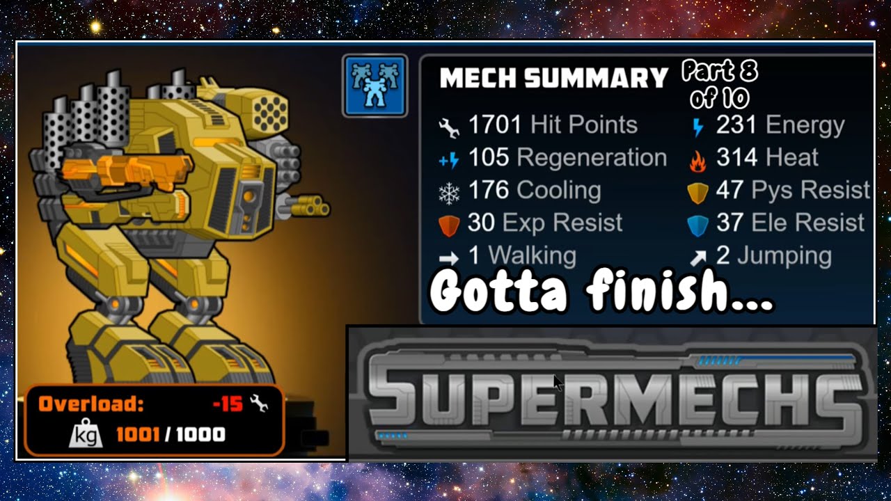 Supermechs⛅ 10 Day Challenge 