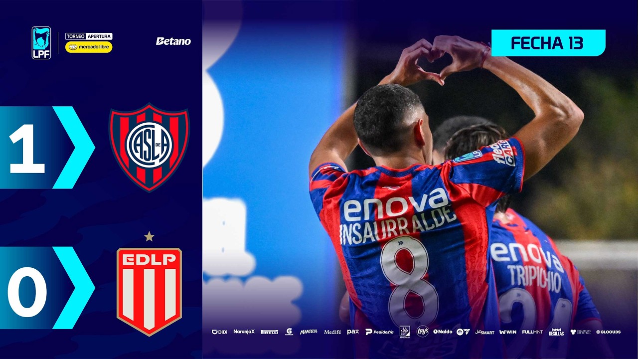 SAN LORENZO 1 - 0 ESTUDIANTES | Resumen del partido | #TorneoMercadoLibre 2026 🏆
