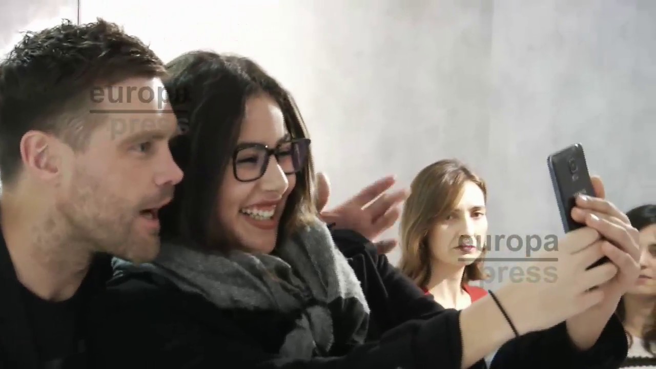Los modelos Nick Youngquest y Luma Grothe visitan España