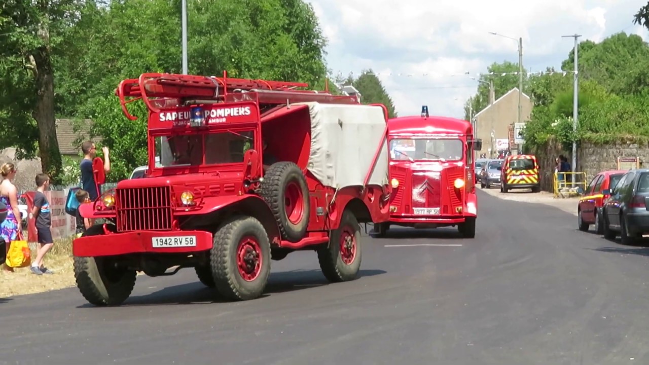 58 Défilé sapeurs pompiers congrès 2019 ( partie 1 )