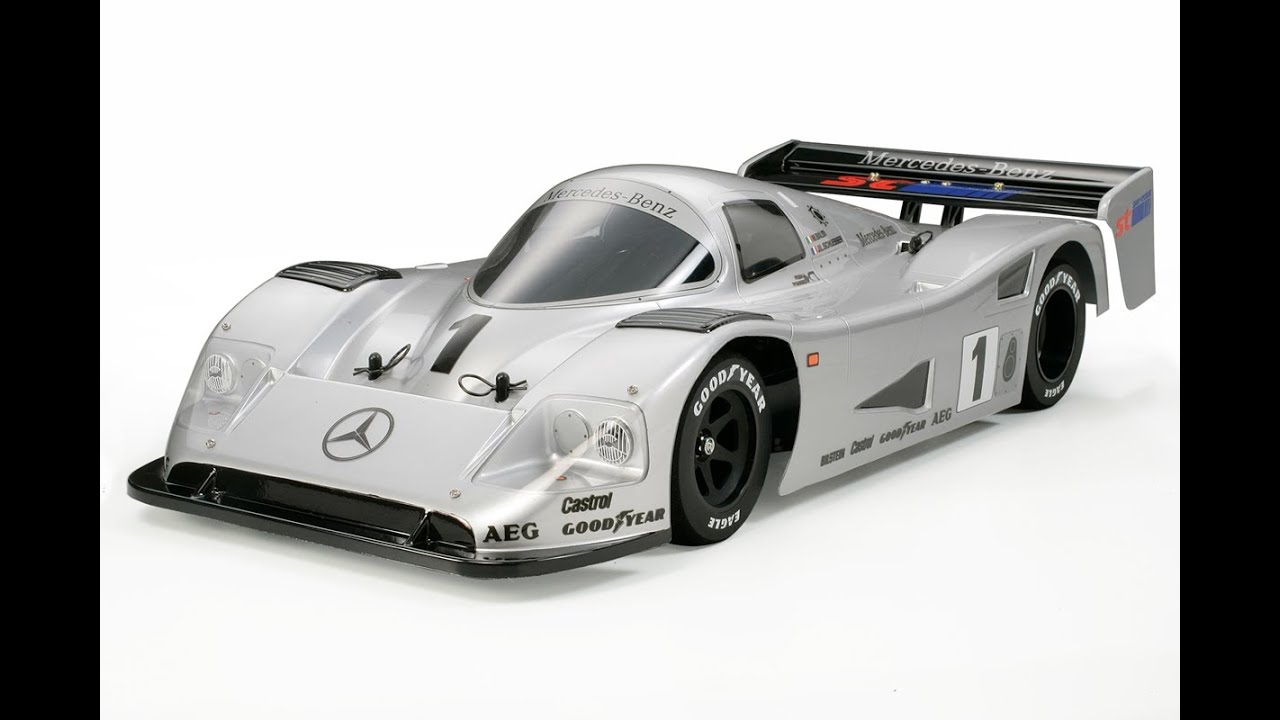 Tamiya 47484 - Mercedes Benz C11 Gruppe C - zwei Runden beim MCC Rhein Ahr in Bad Breisig