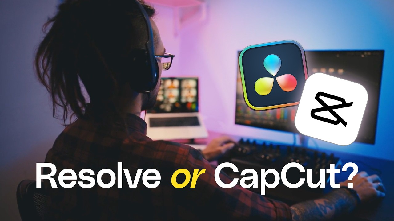 Какой бесплатный видеоредактор лучше подходит для создателей контента: CapCut или DaVinci Resolve?