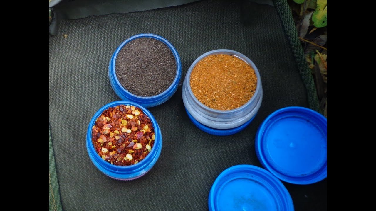 How To Make Double Portable Spices Containers