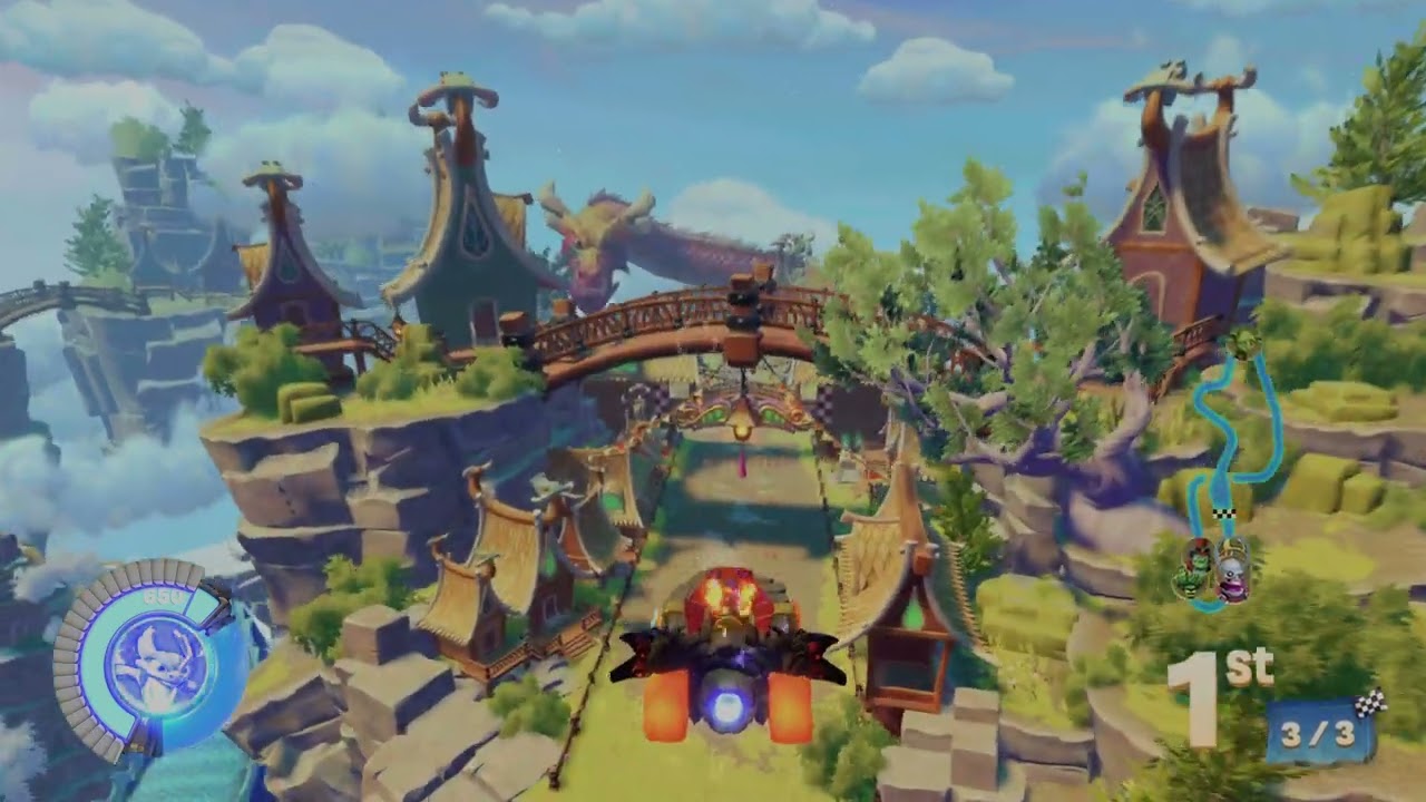 Skylanders SuperChargers: Villain's Cup Hard mode: E3 Hot Streak and Spitfire.
