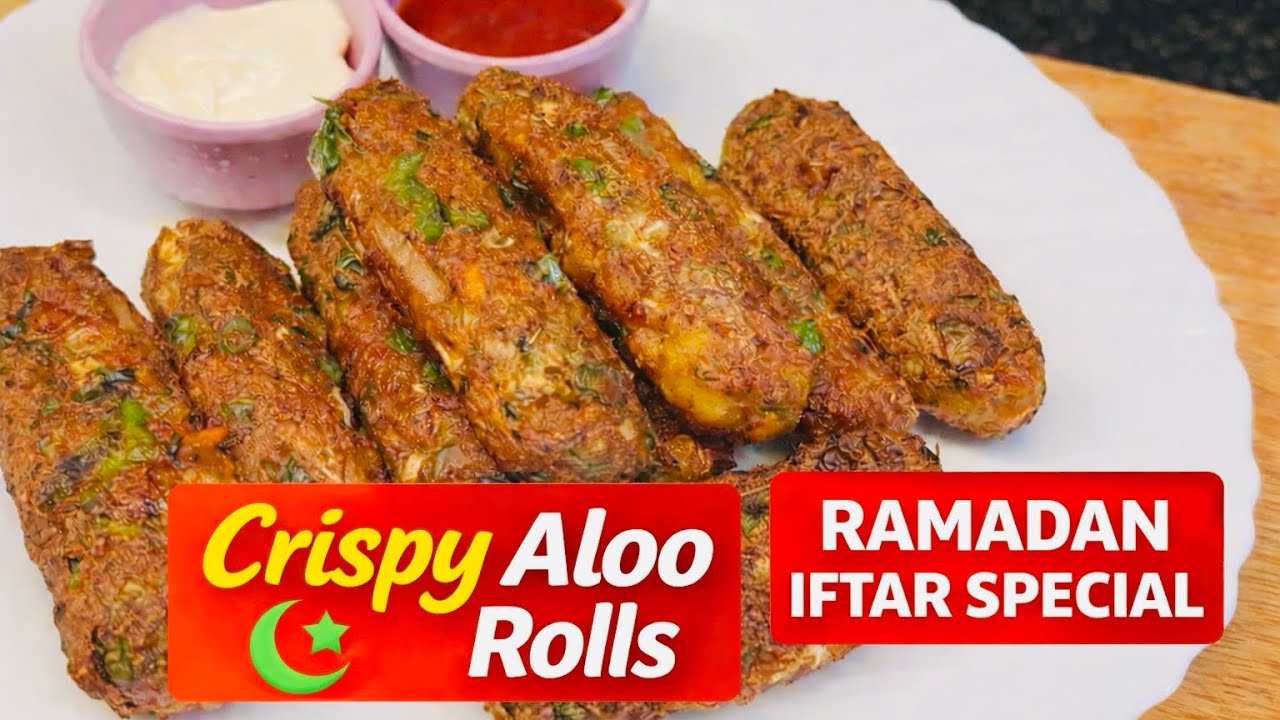 Crispy Aloo Rolls | Easy Potato Veg Roll Recipe | Ramadan Iftar Special #ramadan2026 #iftarrecipe 