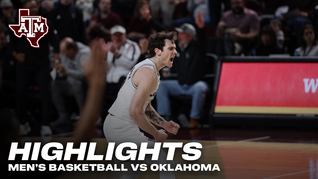Highlights: Texas A&M 83, OU 76
