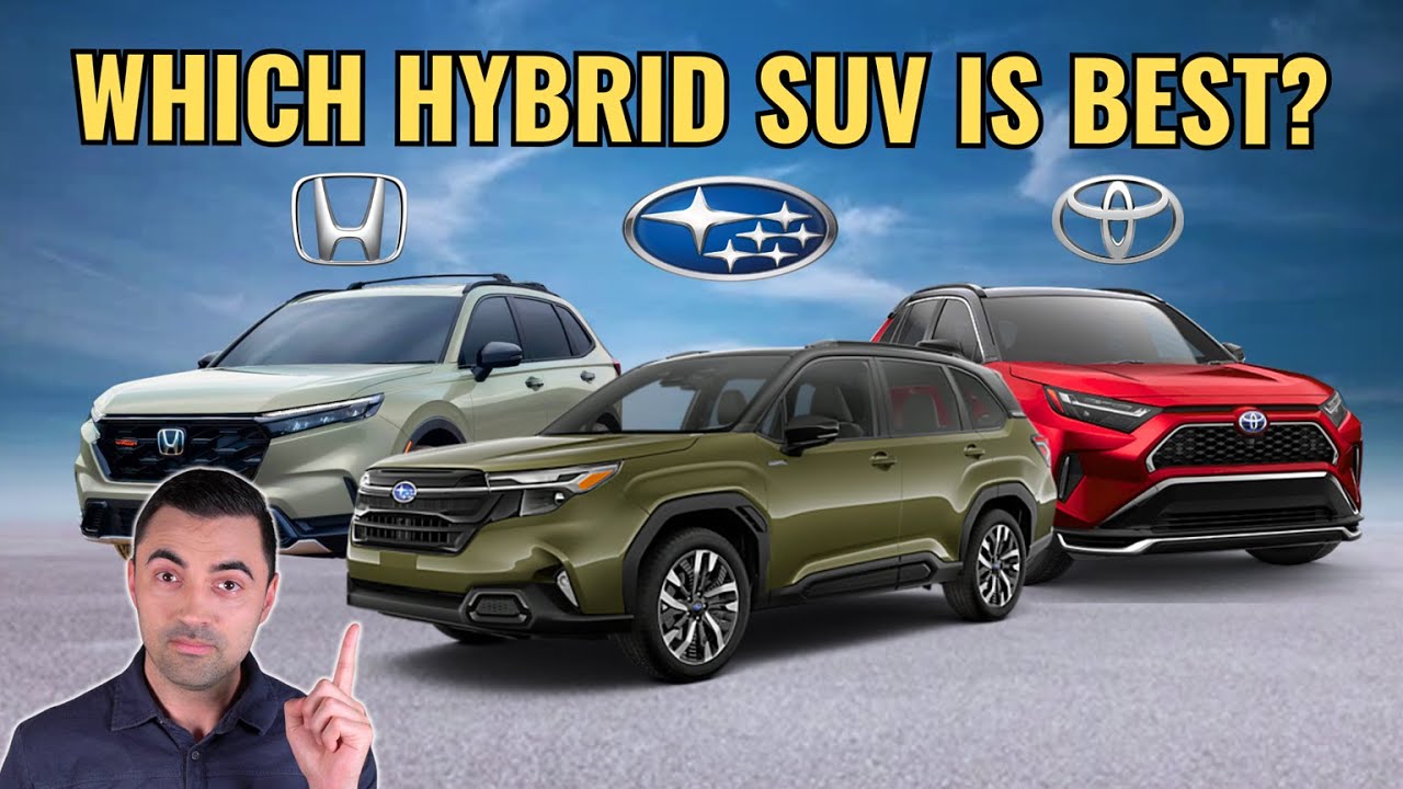 Subaru Forester Hybrid vs Toyota RAV4 Hybrid vs Honda CR-V Hybrid || Which is Best?