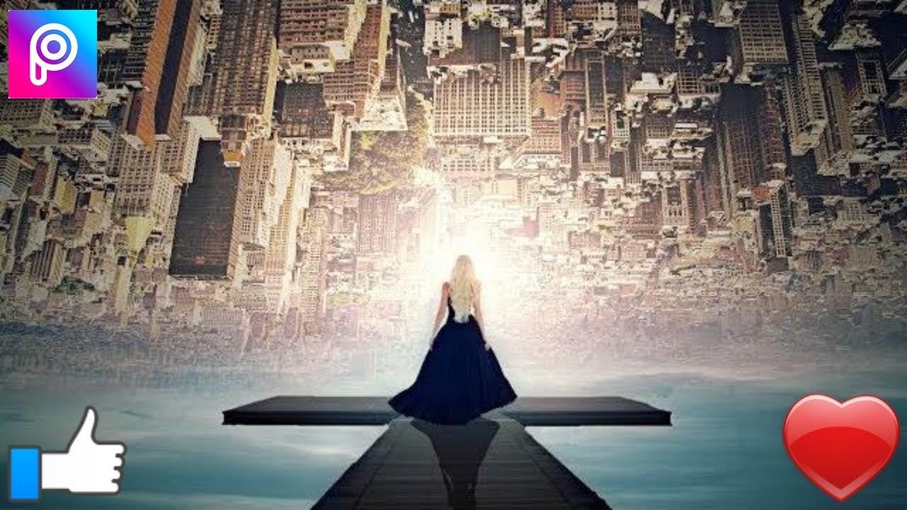 Best of Picsart new editing tutorials 2017 || Alone girl || Fantasy City view photo manipulation