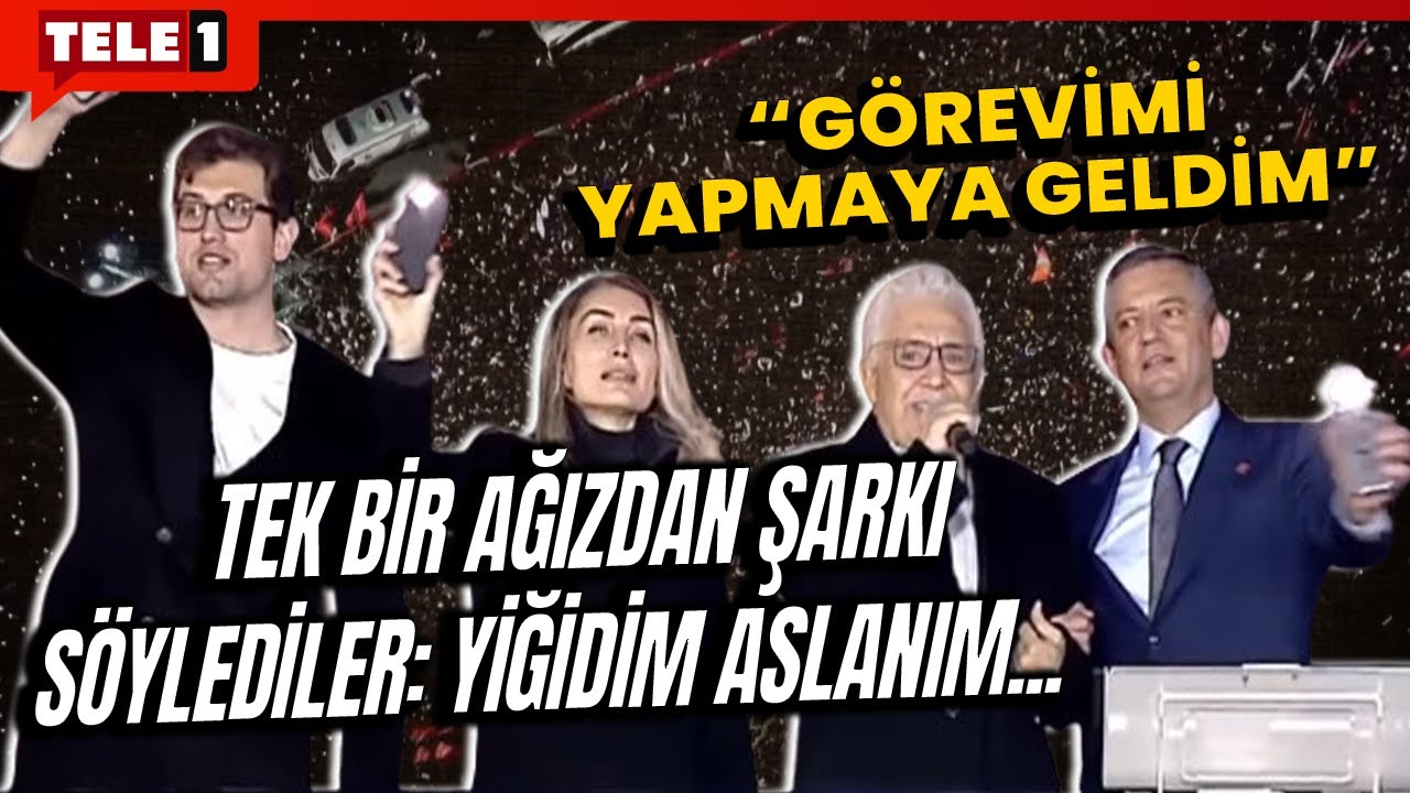 Zülfü Livaneli'nin Saraçhane'de İlk Sözleri: Ekrem'im Aslanım Orada Yatıyor...