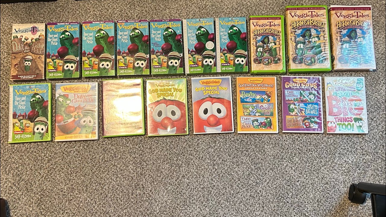 VeggieTales Dave and the Giant Pickle (1996) Comparison Video: 2025 Edition