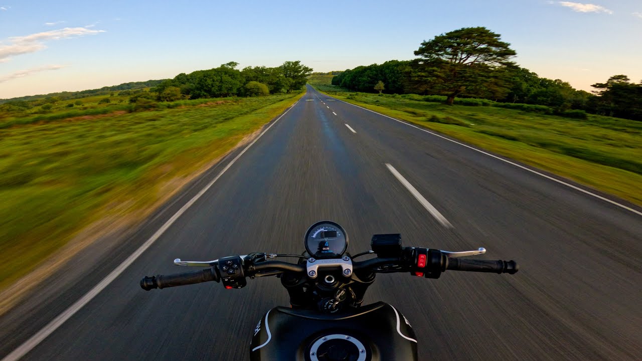 Welcome to the New Forest | Triumph Trident 660 Zard Exhaust + Quickshifter RAW AUDIO [4k]