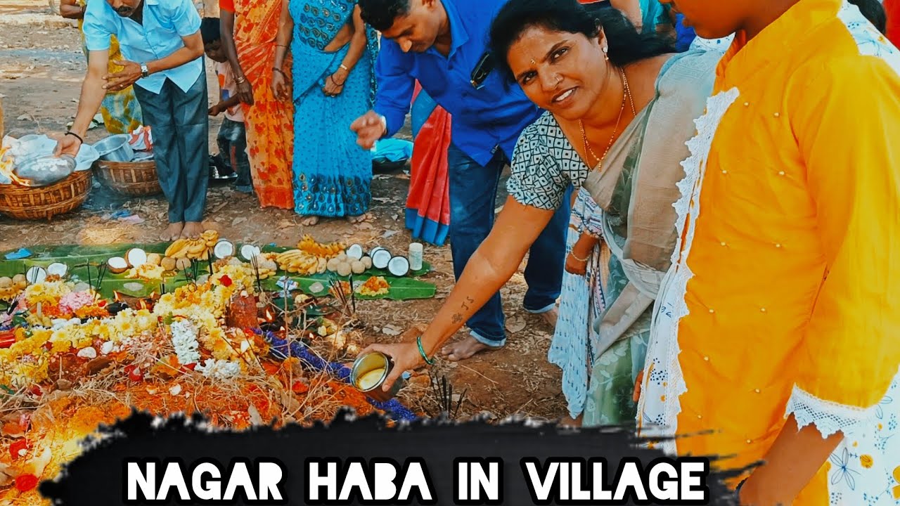 Nagar haba in village 🫶❤️