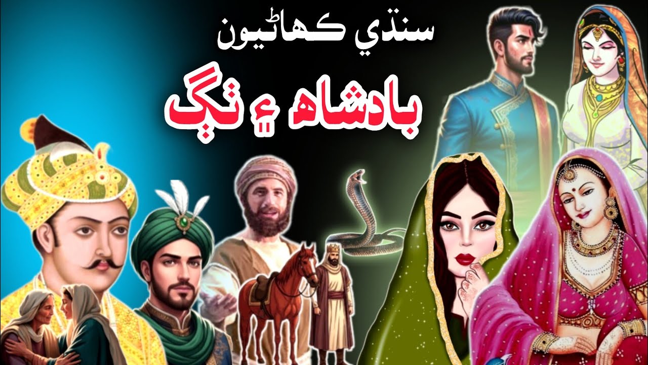 Badshah Aur Ek Thag Ki Kahani Ek Bewa Aurat Aur Naag Larka| Sindhi Kahani