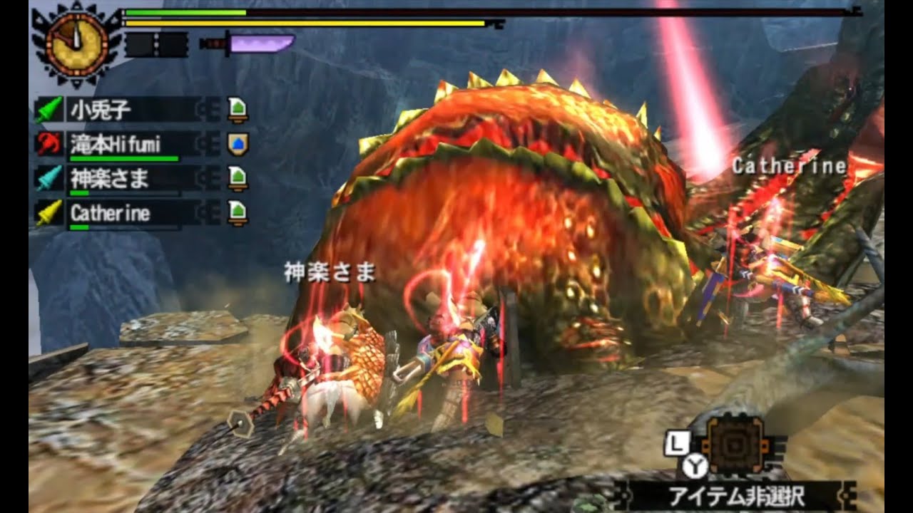 【MH4G】怒り喰らうイビルジョー 41秒 4pt【神ヶ島X発掘ランス】Savage Deviljho 0'41