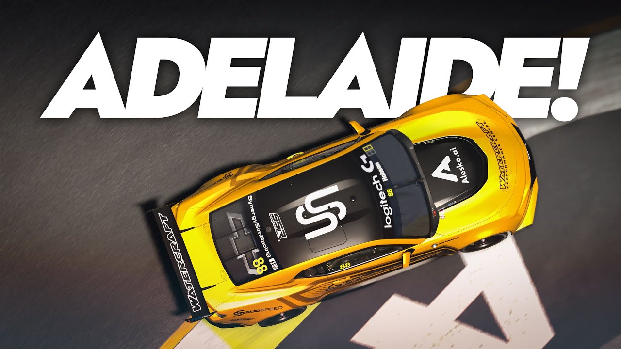 iRacing: Предварительный обзор гонки в Аделаиде!