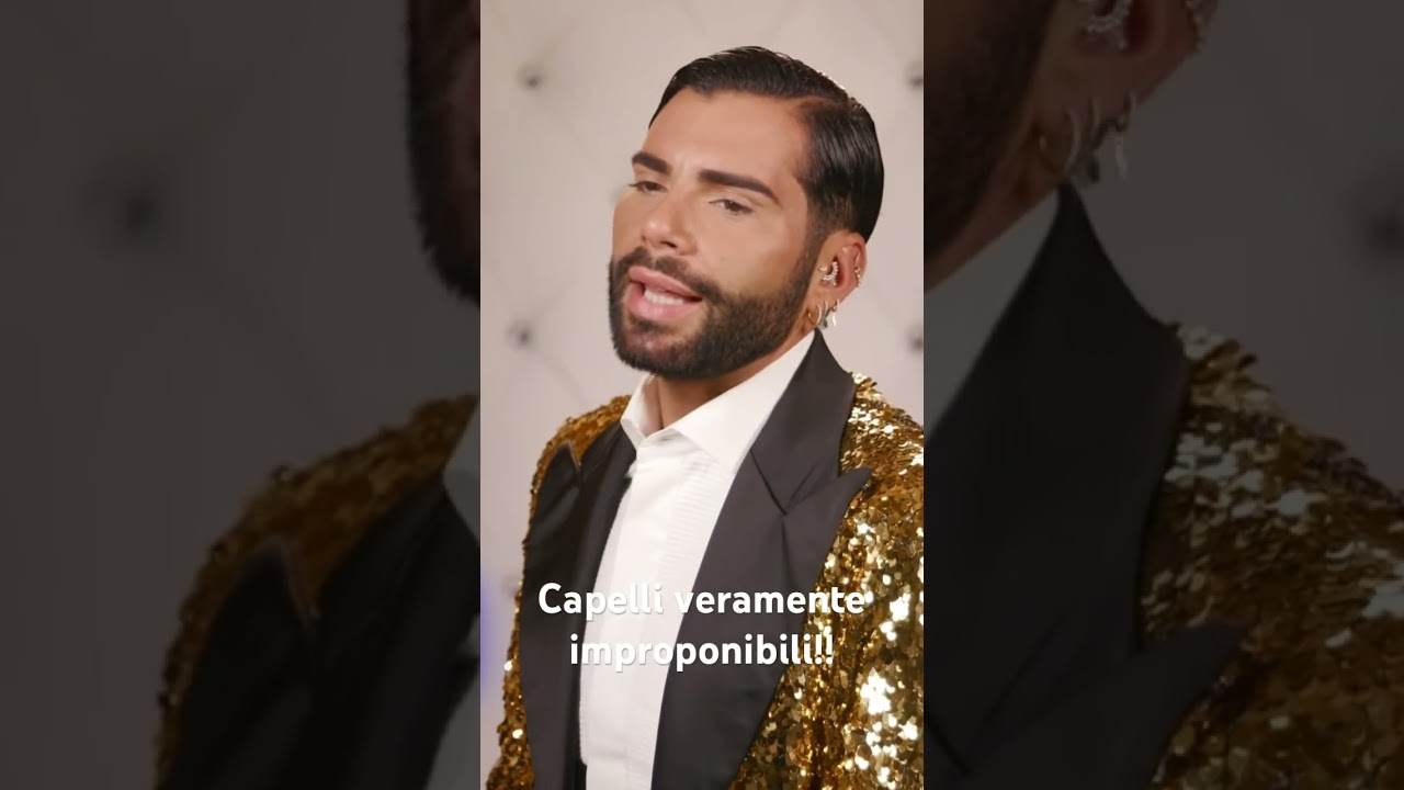 #realtime #federicofashionstyle MA CHE SO STI CAPELLI IMPROPONIBILI