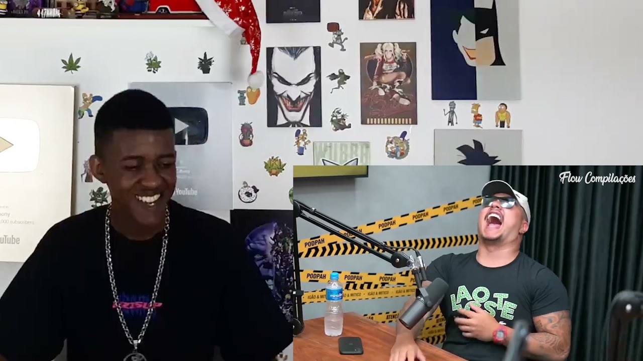 Jhony REACT  - MELHORES MOMENTOS DOS INTEGRANTES DA RECAYD NO PODPAH