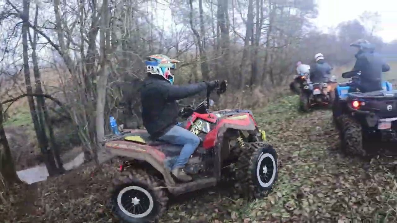 Polatane na torze ATV Kotlina w Międzylesiu